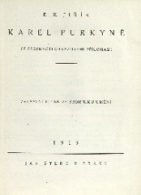 Obálka knihy Karel Purkyně