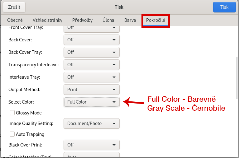 Web Browser - Color Setting