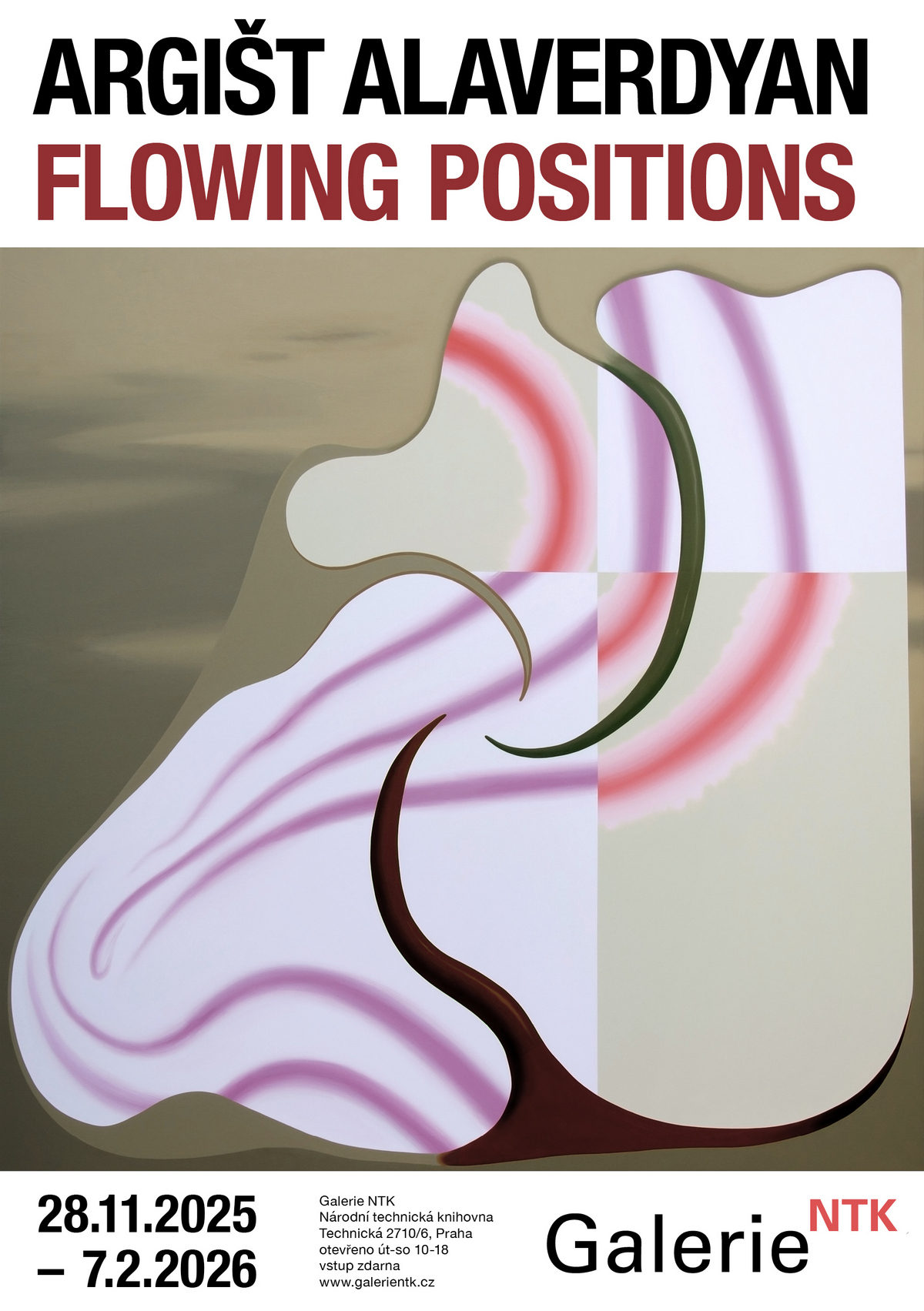 Plak&aacute;t k v&yacute;stavě Flowing positions