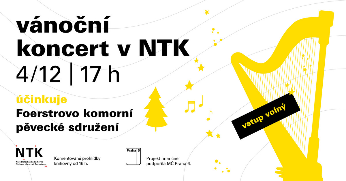 Plak&aacute;t na V&aacute;nočn&iacute; koncert 2025