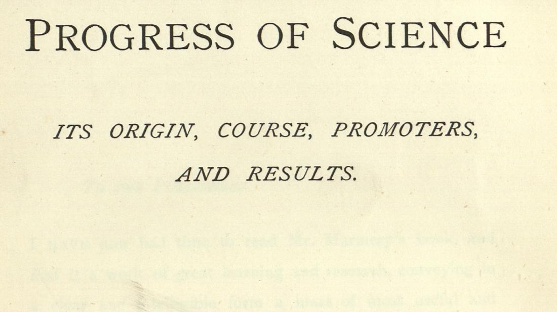 Nové texty: Progress of Science