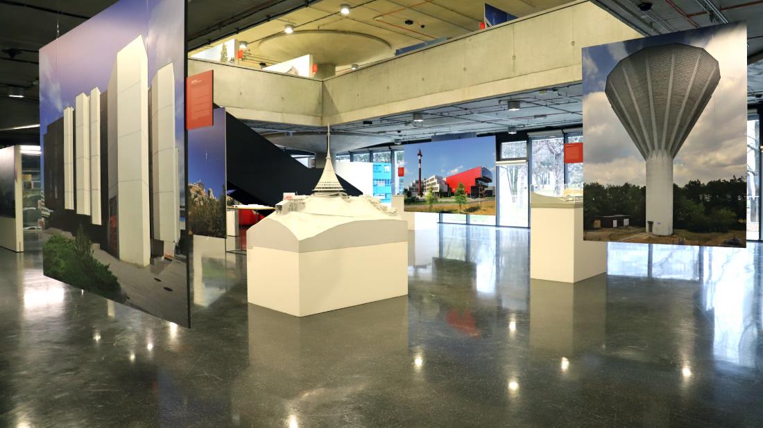 3D visualisation of an exhibition 